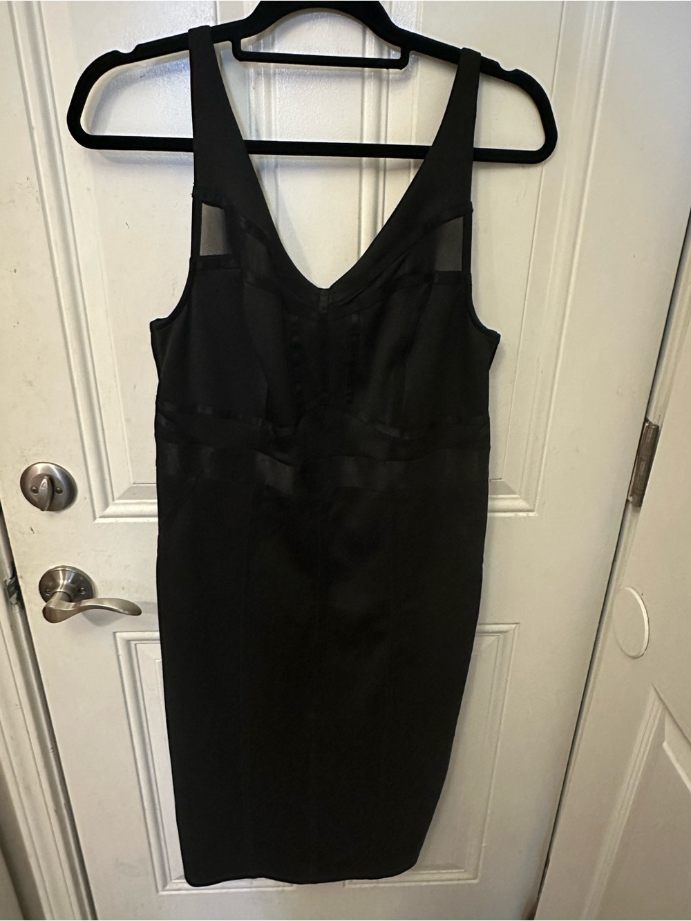 Torrid plus size 00 Black Sleeveless V-Neck Shapewear Slip Dress